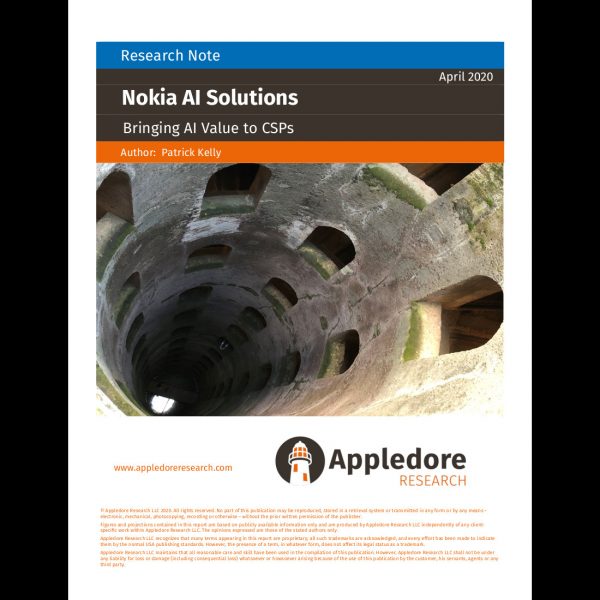 Nokia AI solutions frontpage