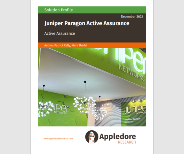 Juniper Paragon Active Assurance