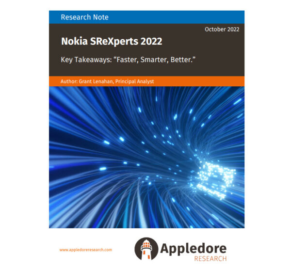 Nokia SReXperts 2022: Debrief