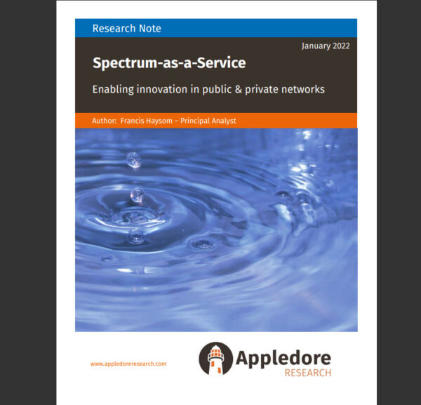 Research Note: Spectrum-as-a-Service