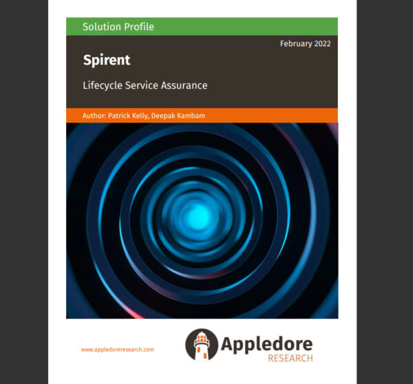 Spirent Lifecycle Service Assurance