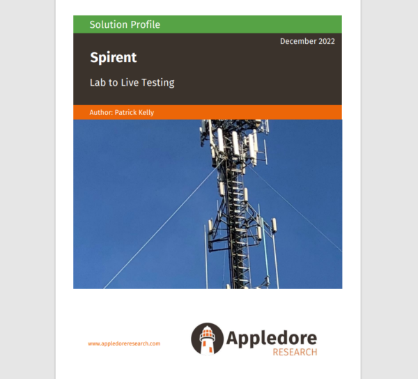 Spirent Lab-to-Live Testing