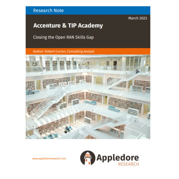 Accenture, TIP Academy, Open RAN