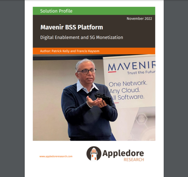 Mavenir in BSS: Mavenir Digital Enablement (MDE)