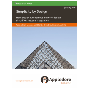 Simplicity by design: systems integration in autonomous networks